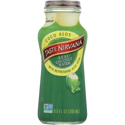 TASTE NIRVANA: Real Coco Aloe, 9.5 oz