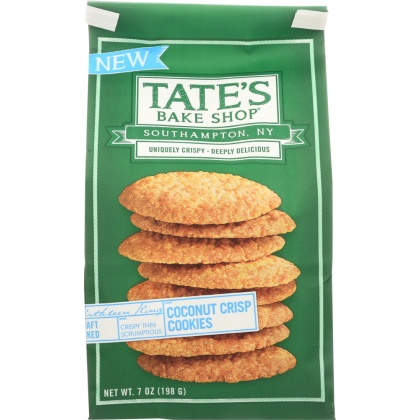 TATES: Cookies Coconut Crisp, 7 oz