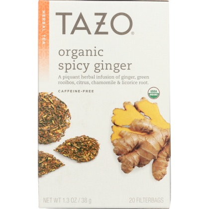 TAZO: Tea Ginger Spicy Organic, 1.3 oz