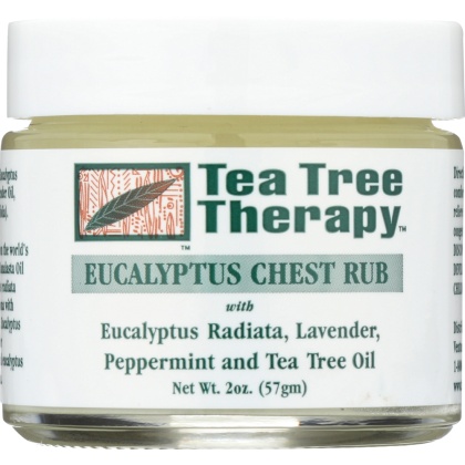 TEA TREE THERAPY: Eucalyptus Chest Rub, 2 oz