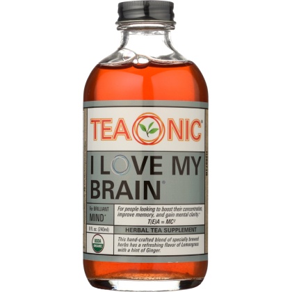 TEAONIC: Tea Herbal Love My Brain, 8 oz