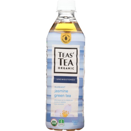 TEAS\' TEA: Organic Unsweetened Jasmine Green Tea, 16.9 oz