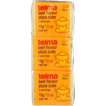 TELMA: Bouillon Cube Beef, 3 Pack, 1.5 oz