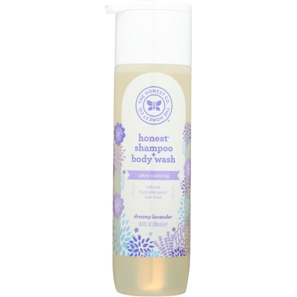 THE HONEST COMPANY: Shampoo & Body Wash Dreamy Lavender, 10 oz