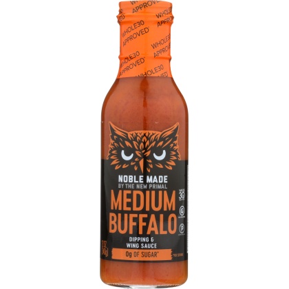 THE NEW PRIMAL: Medium Buffalo Sauce, 12 fl oz