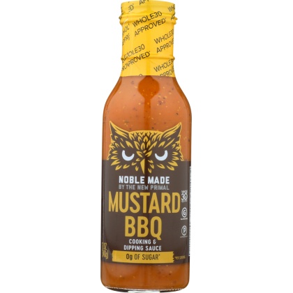 THE NEW PRIMAL: Mustard BBQ Sauce, 12 fl oz