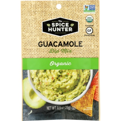 THE SPICE HUNTER: Guacamole Organic Dip Mix, 0.9 oz