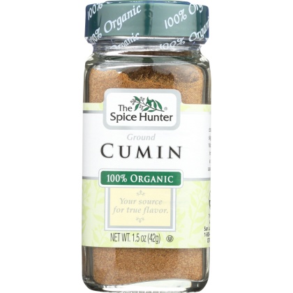 THE SPICE HUNTER: Organic Ground Cumin, 1.5 oz