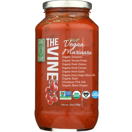 THE VINE: Marinara  Vegan Organic, 25 oz