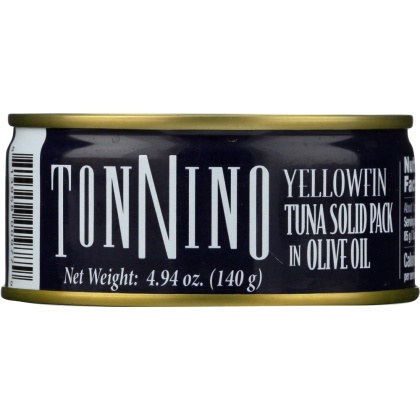 TONNINO: Tuna Olive Oil Can, 4.9 oz