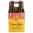 TOPO CHICO: Sparkling Mineral Water Grapefruit 4 Pack Glass, 12 fl oz