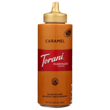 TORANI: Caramel Sauce, 16.5 Oz