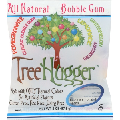 TREE HUGGER: Fantastic Fruit Bubble Gum, 2 oz