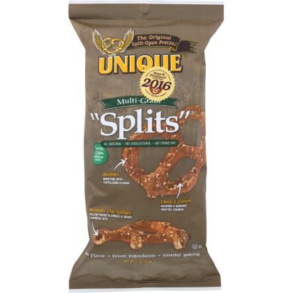 UNIQUE: Multi-Grain Splits Pretzels, 11 0z