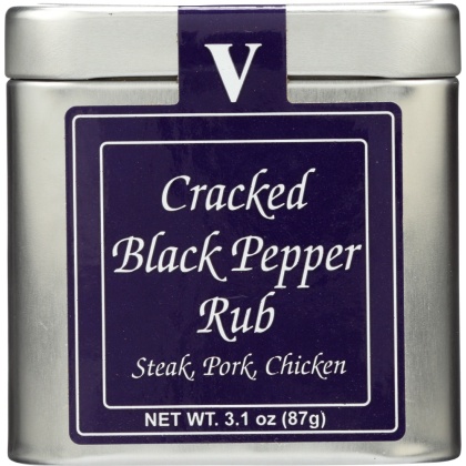 VICTORIA TAYLORS: Cracked Black Pepper Rub, 3.1 oz