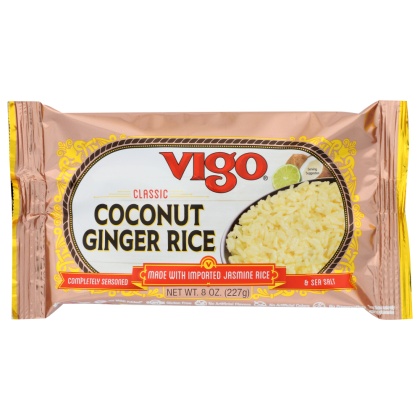 VIGO: Coconut Ginger Rice, 8 oz