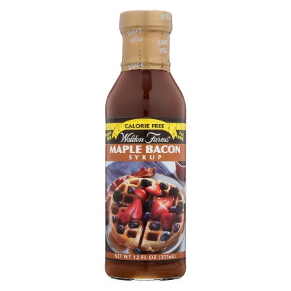 WALDEN FARMS: Maple Bacon Syrup, 12 oz