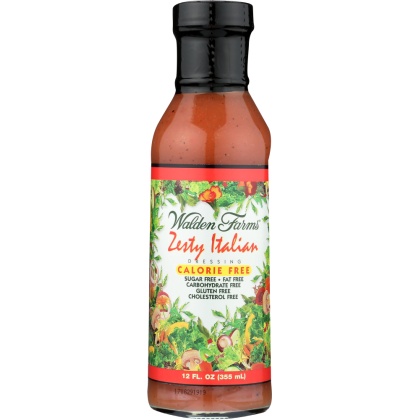 WALDEN FARMS: Zesty Italian Dressing Carbohydrate Free, 12 oz