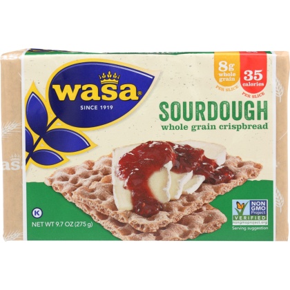 WASA: Sourdough Crispbread, 9.7 Oz