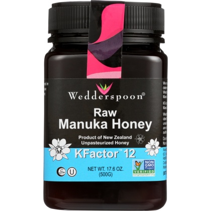 WEDDERSPOON: HONEY RAW MANUKA KFCTR 12 (17.600 OZ)