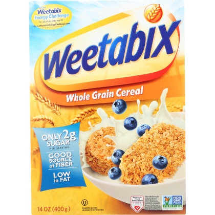 WEETABIX: Whole Grain Cereal, 14 oz