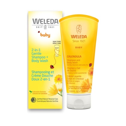 WELEDA: Body Wash & Shampoo Calendula, 6.8 oz