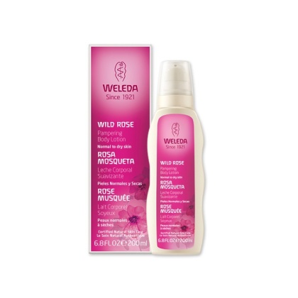 WELEDA: Lotion Body Wild Rose Pampering, 6.8 fo