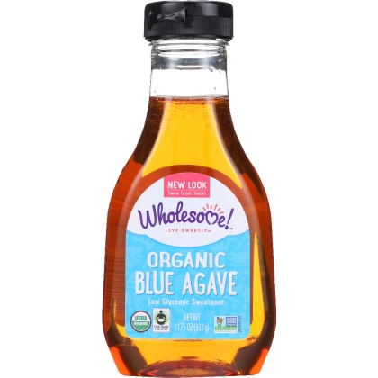 WHOLESOME SWEETENERS: Organic Blue Agave, 11.75 oz