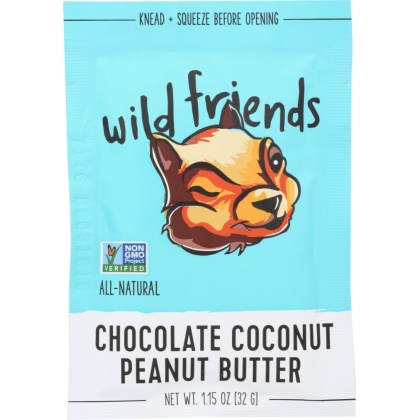 WILD FRIENDS: Mini Peanut Butter Chocolate Coconut, 1.15 oz