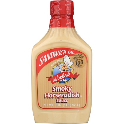 WOEBER: Sauce Sandwich Pal Smoky Horseradish, 16 oz