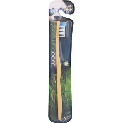 WOOBAMBOO: Standard Handle Super Soft Bristle Toothbrush, 1 ea