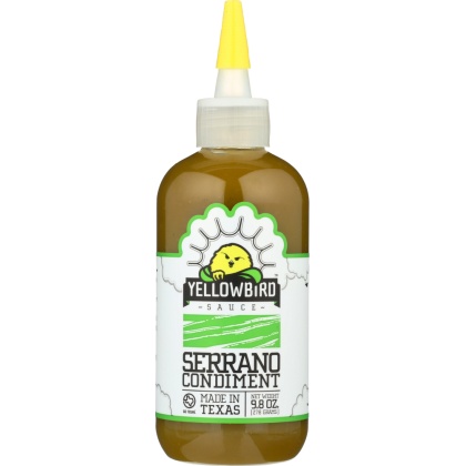 YELLOWBIRD SAUCE: SAUCE CHILI SERRANO (9.800 OZ)