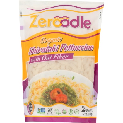 ZEROODLE: Pasta Fettuccine Oat, 14 oz