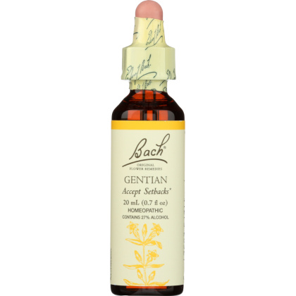 BACH ORIGINAL FLOWER REMEDIES: Gentian, 0.7 oz