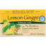 BIGELOW: Lemon Ginger Herbal Tea Probiotics 18 Bags, 1.39 oz