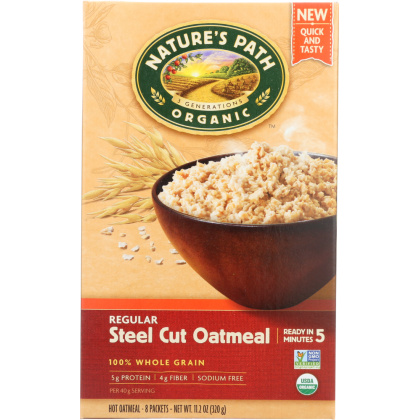 COUNTRY CHOICE: Regular Steel Cut Oatmeal, 11.2 oz