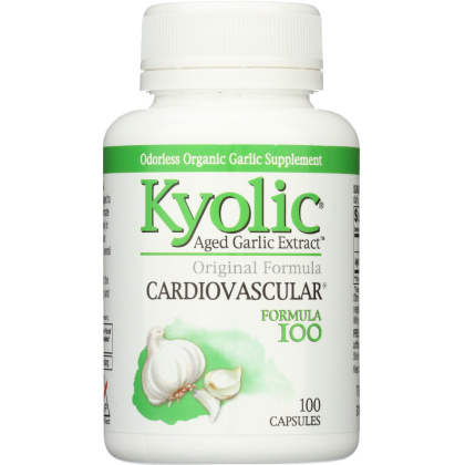 KYOLIC: Aged Garlic Extract Cardiovascular Original Formula 100, 100 Capsules