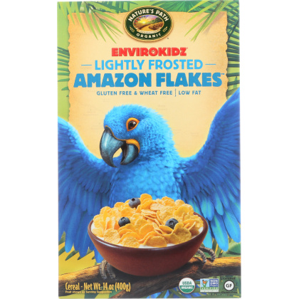 NATURE\'S PATH ORGANIC: EnviroKidz Organic Amazon Frosted Flakes, 14 oz