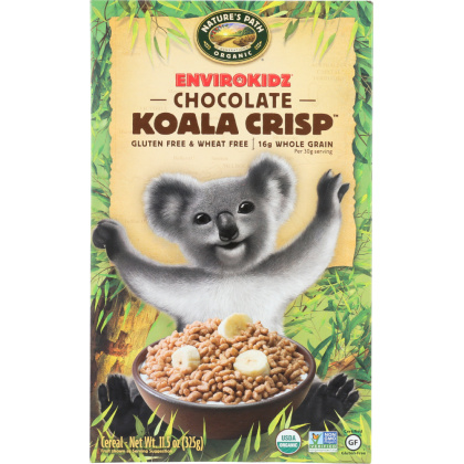 NATURE\'S PATH ORGANIC: Envirokidz Organic Koala Crisp Cereal Chocolate, 11.5 oz