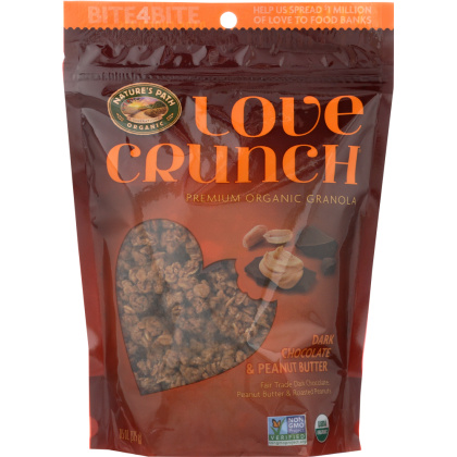 NATURE\'S PATH ORGANIC: Love Crunch Dark Chocolate & Peanut Butter Granola, 11.5 oz
