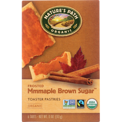 NATURE\'S PATH: Organic Frosted Mmmaple Brown Sugar Toaster Pastries, 11 oz