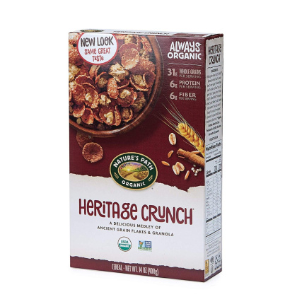NATURES PATH: Heritage Crunch Cereal, 14 oz