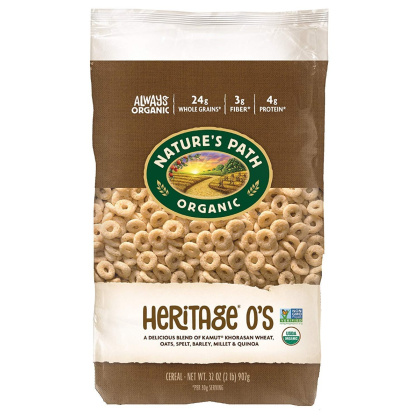 NATURES PATH: Heritage O\'s Cereal Organic, 32 oz
