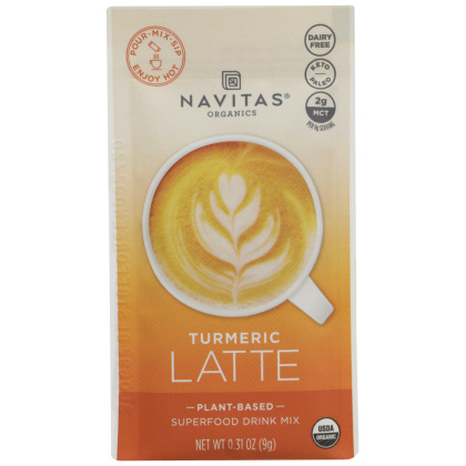 NAVITAS ORGANIC: Turmeric Latte, 0.31 oz