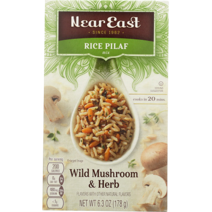 NEAR EAST: Rice Mix Pilaf Wild Mushroom & Herb, 6.3 oz