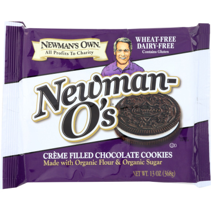NEWMANS OWN ORGANIC: Cookie O Vanilla Cream Wheat Free Dairy Free, 13 OZ