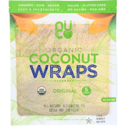 NUCO: WRAP CCNUT ORG (2.470 OZ)
