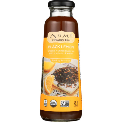 NUMI: Black Lemon Tea, 12 fo