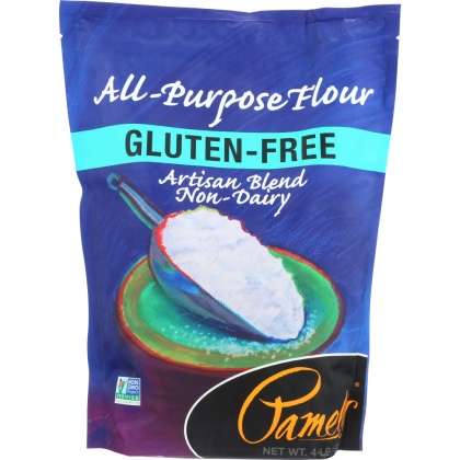 PAMELA\'S PRODUCTS: Gluten Free Artisan Flour Blend Non-Dairy Wheat Free, 4 lb