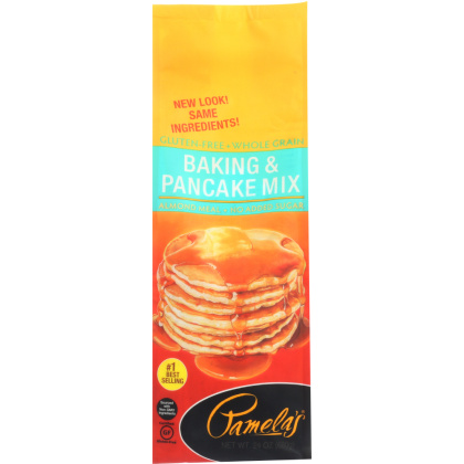 PAMELAS: Products Baking and Pancake Mix Gluten and Wheat Free, 24 oz